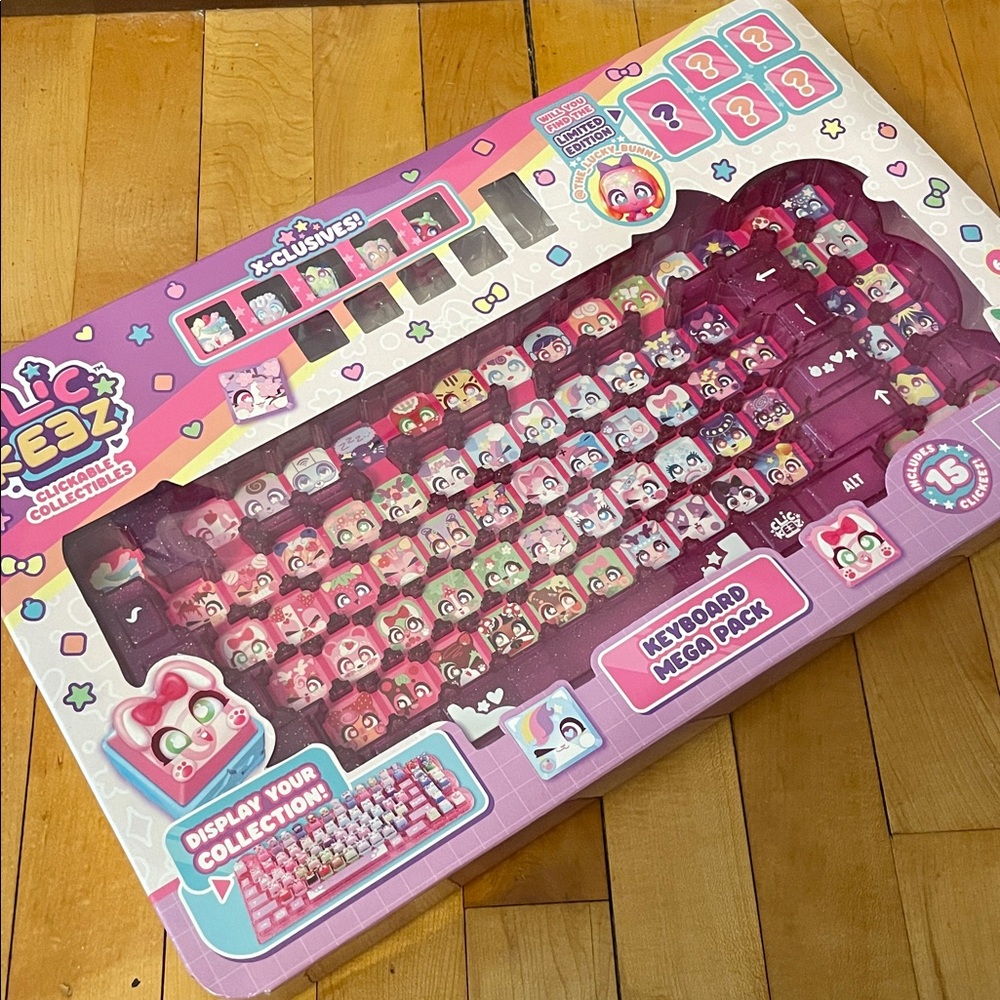 CLICKEEZ Keyboard w/5 Exclusive Keys - Picture 5 of 6